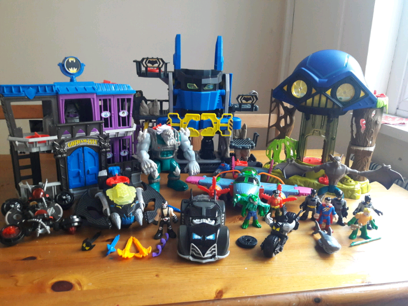 imaginext gotham city jail asda
